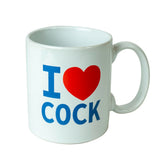I Love Cock Mug – Ceramic Mug Default Title > Novelties > Gag Gifts
