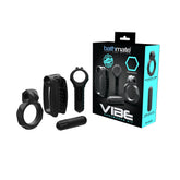 Bathmate Vibe Endurance Kit (Black) – Vibrator Accessory Set Default Title Cock Rings Vibrating