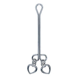 Bound to Please Clit Clip – Nickel Free Clit Clip with Heart-Shaped Charms Default Title Nipple Clips