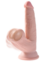 Pipedream King Cock Plus 6 Inch Triple Density with Swinging Balls Dildo > Dildos > Realistic Dildos