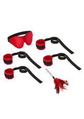 Sexy Submissive Bondage Kit With Adjustable Wrist and Ankle Restraints > Bondage Gear > Bondage Kits