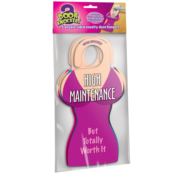 Double Sided Five Pack Assorted Quote - Door Hangers Set Default Title > Novelties > Gag Gifts Main image