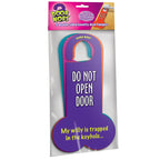 Five Pack Double Sided Door Hangers – Printed Message Signs Default Title > Novelties > Gag Gifts