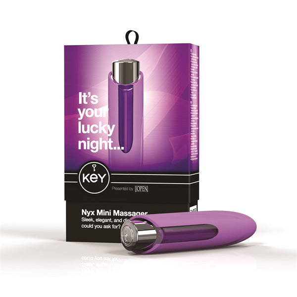 Key By Jopen Nyx Mini Massager - Waterproof 5 Speed Vibrator Default Title > Vibrators > Mini Vibrators