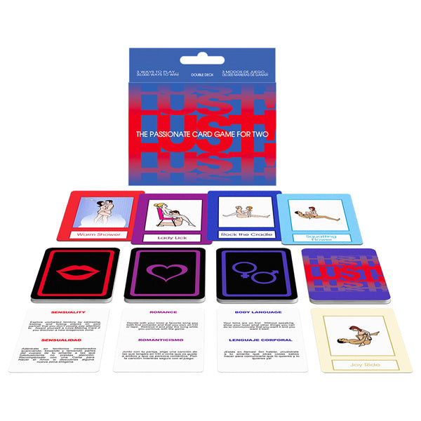 Lust! Card Game – Romantic and Physical Intimacy Exploration Card Game Multi > Novelties > Card Games
