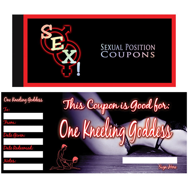 Romantic Sex Coupon Book 20 Playful Idea Cards – Intimate Game Set > Novelties > Gag Gifts