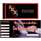 Romantic Sex Coupon Book 20 Playful Idea Cards – Intimate Game Set > Novelties > Gag Gifts