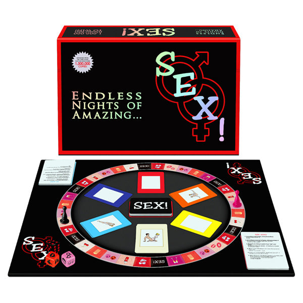 Sex Board Game – Adult Party Game with Trivia and Teasing Challenges > Novelties > Board Games