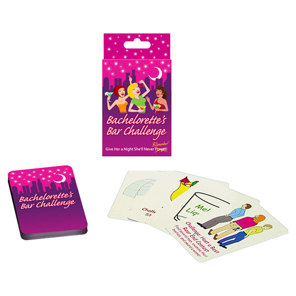 Bachelorette Card Game Challenge – Party Game Default Title > Novelties > Card Games