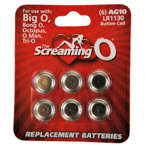 Screaming O AG10 Battery Pack – Portable Replacement Batteries for Mini Vibes and Massagers Default Title > Essentials > Batteries