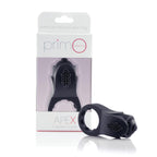 Screaming O Primo Apex Silicone 4-Function Vibrating Erection Ring Black > Cock Ring > Vibrating
