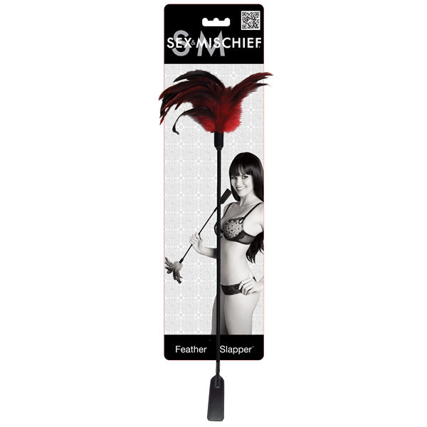 Sex and Mischief Feather Slapper Spanker – Soft Tease and Daring Spanking Toy > Bondage Gear > Ticklers