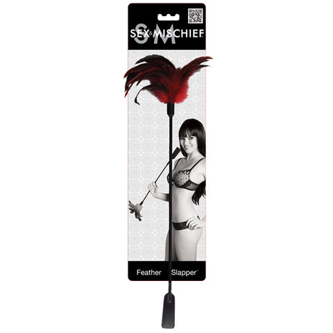 Sex and Mischief Feather Slapper Spanker – Soft Tease and Daring Spanking Toy > Bondage Gear > Ticklers