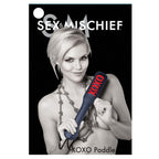 Sex & Mischief XOXO Vinyl Paddle 30 cm Length Includes Matching Wrist Strap Paddle > Bondage Gear > Paddles