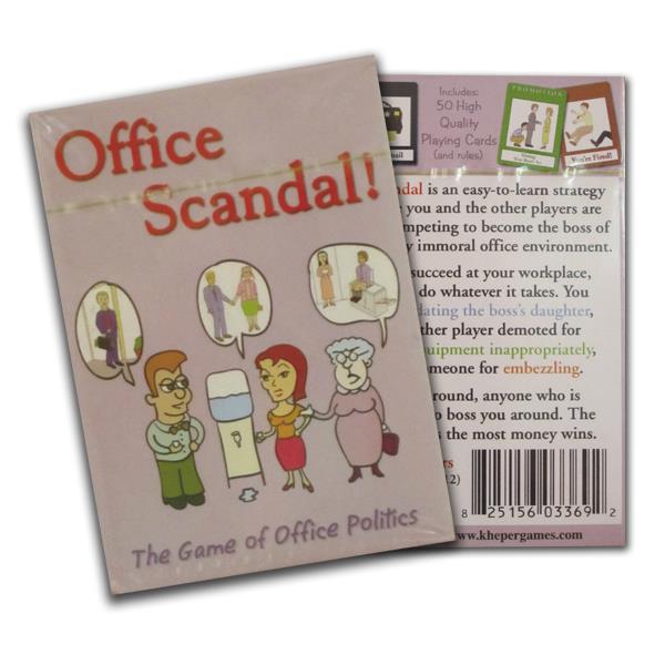 Office Scandal Easy To Play Strategy Card Game Rule Set Default Title > Novelties > Board Games Main image