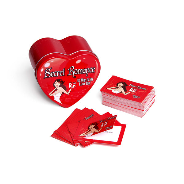 Secret Romance 100 Ways To Say I Love You - Conversation Cards Default Title > Novelties > Card Games