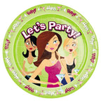 Truth Or Dare Illustrated Disposable Paper Plates Default Title > Novelties > Party Supplies