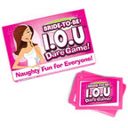 Bride To Be IOU Dare Game - 55 Interactive Card Deck Set > Novelties > Bachelor & Bachelorette Items