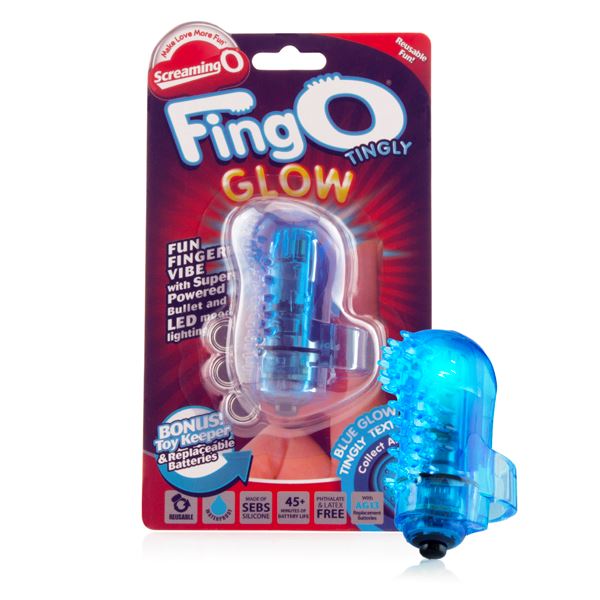 Screaming O FingO Glow – LED Light Finger Vibrator Tingly > Vibrators > Finger Vibrators