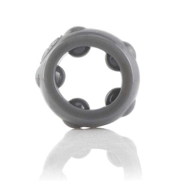 Ringo Ranglers Cannonball – Stretch Silicone Cock Ring with Firm Pleasure Balls