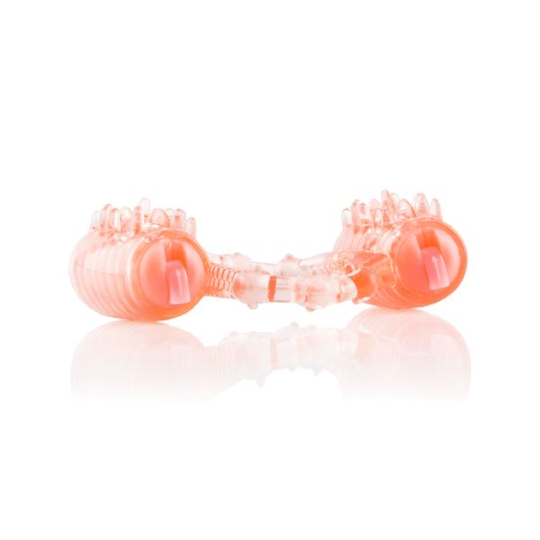Two-O Vibrating Ring – Dual Motor Stretchy Silicone Couples Vibrator Ring