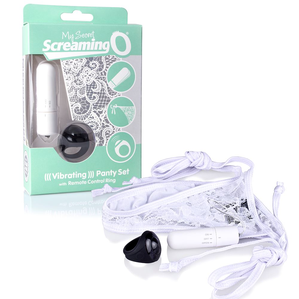 My Secret Screaming O Remote Control Panty Vibe – Rechargeable Vibrating Panties with Multi-Function Vibe Default Title > Sex Toys For Ladies > Panty Vibes