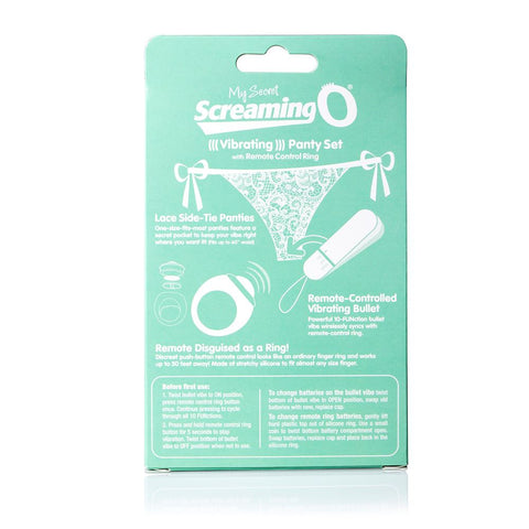 My Secret Screaming O Remote Control Panty Vibe – Rechargeable Vibrating Panties with Multi-Function Vibe > Sex Toys For Ladies > Panty Vibes
