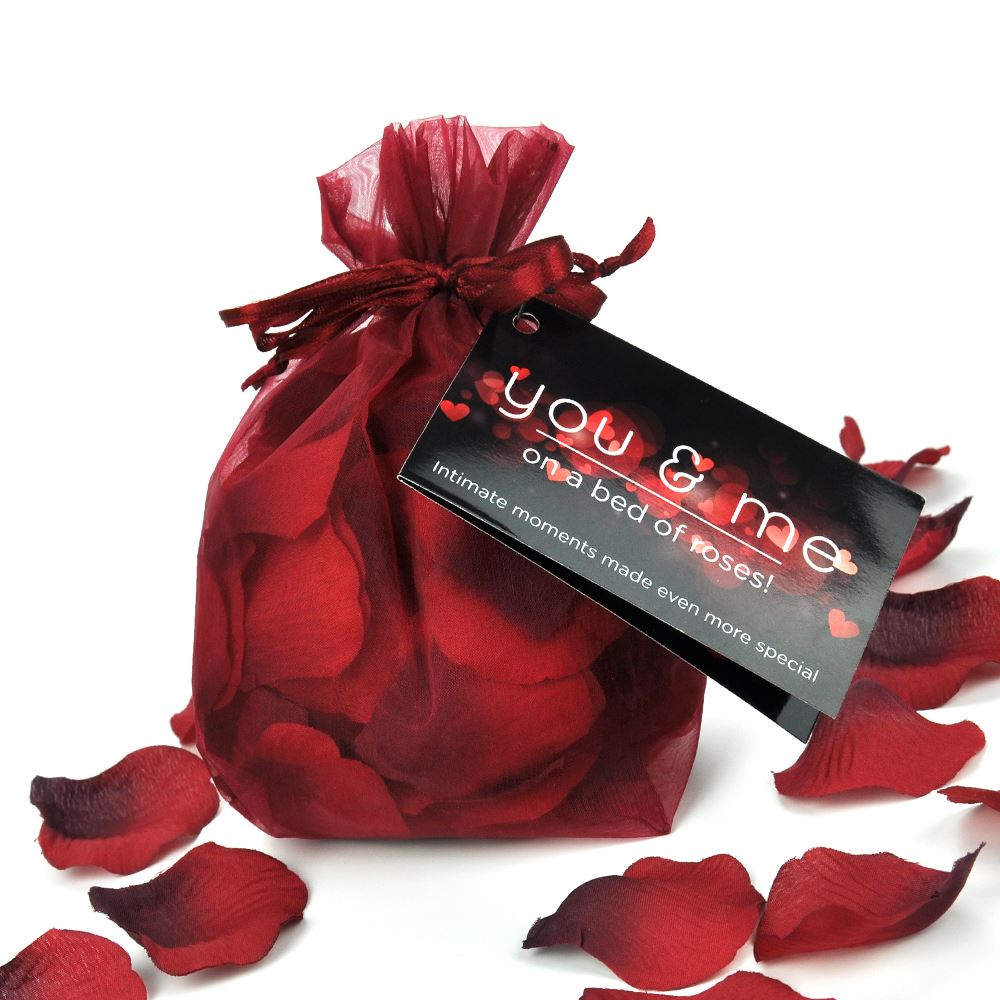 You & Me Bed of Roses Romantic Decoration – Fabric Roses Bedroom Décor > Sex Toys > Couples Toys