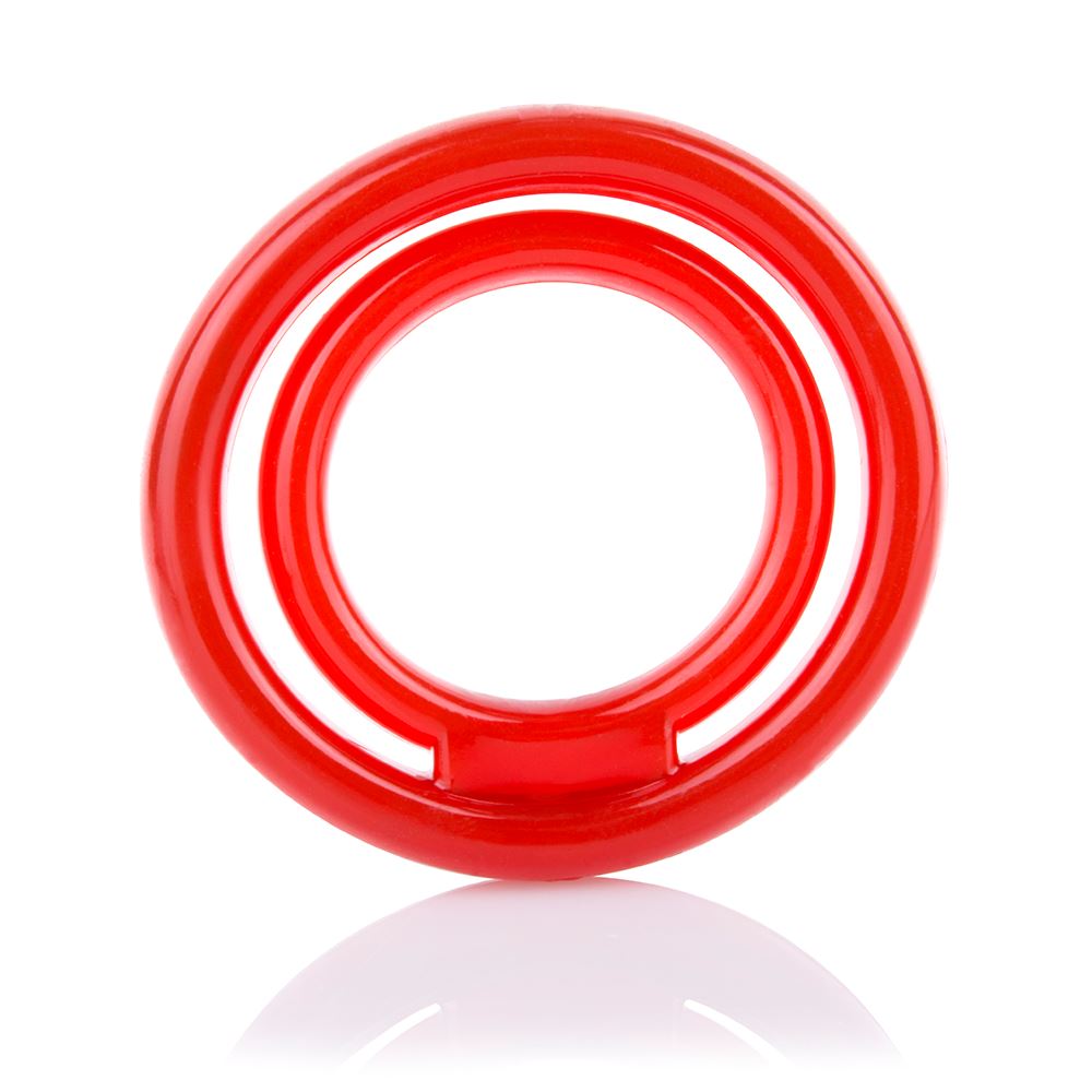 RingO 2 Dual Cock Ring – Dual Loop Penis and Testicles Ring Secondary image