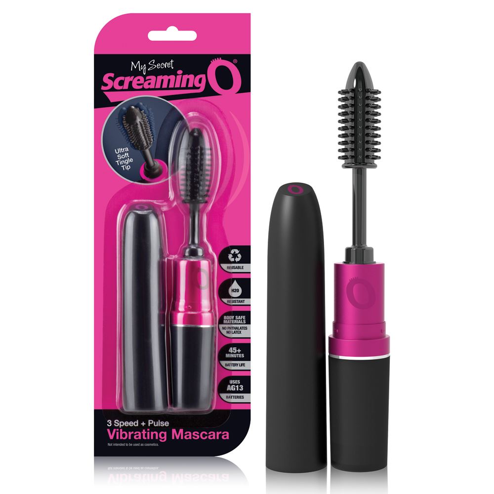 My Secret Screaming O Vibrating Mascara – Mini Rechargeable 4-Function Vibrator Default Title > Vibrators > Mini Vibrators Main image
