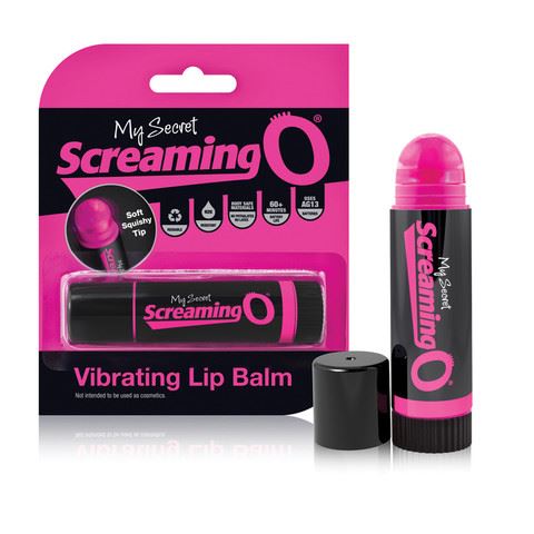 My Secret Screaming O Vibrating Lip Balm Mini Vibrator with Single-Speed Motor Discreet Mini Vibrator Default Title > Vibrators > Mini Vibrators