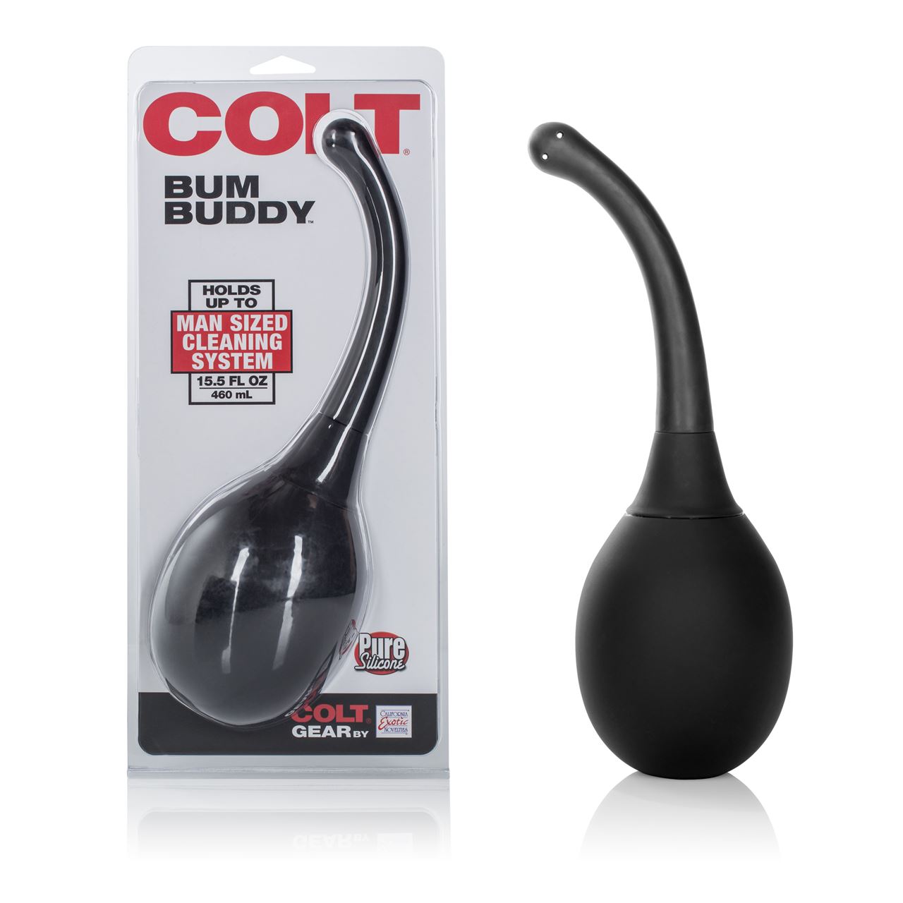 Colt Bum Buddy – Silicone Anal Douche Cleaning System with 15.5 fl oz Capacity > Essentials > Douches