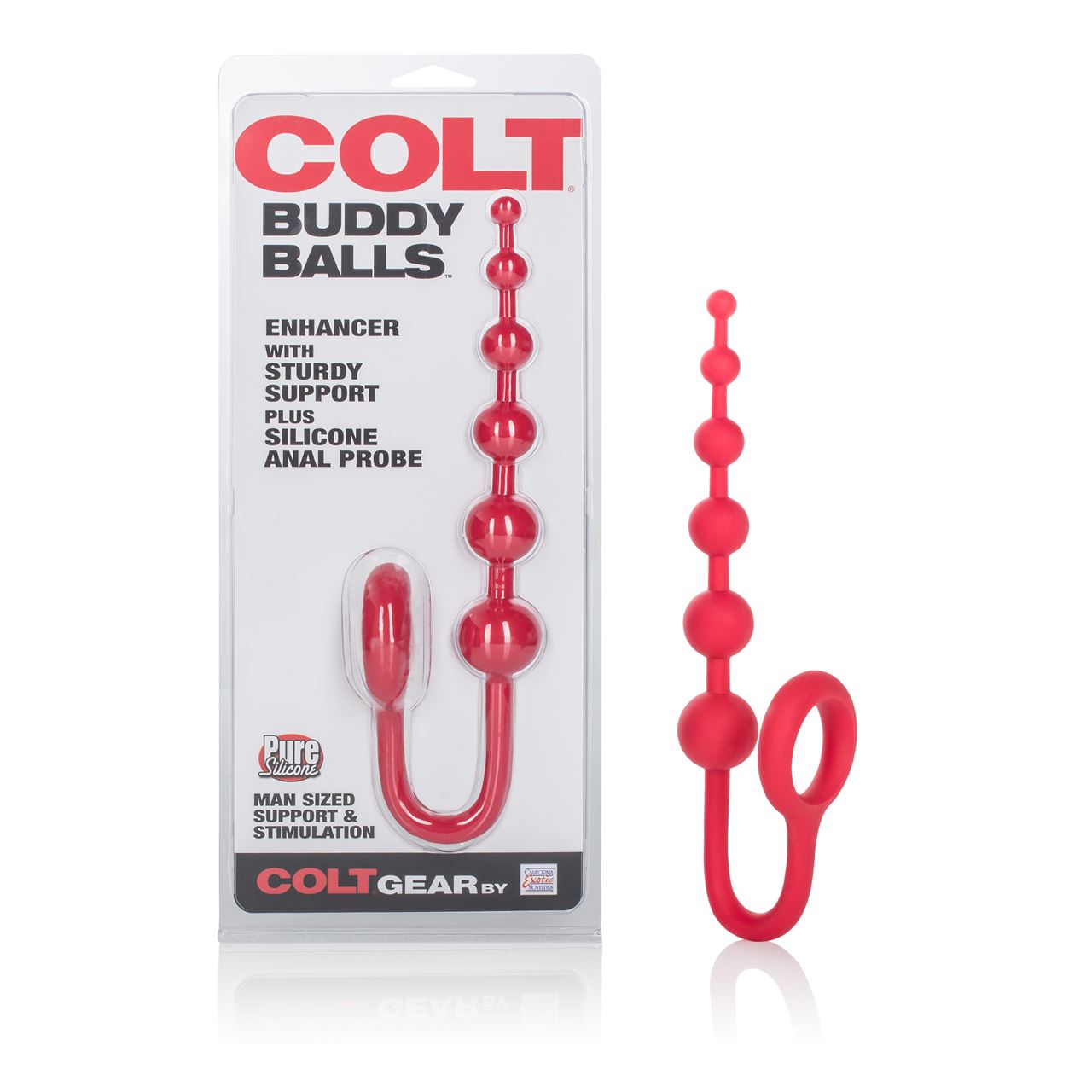 Colt Buddy Anal Balls – Stretchy Silicone Anal Vibrator Holder Default Title > Anal Range > Anal Beads