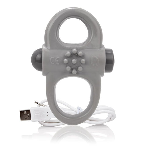 Screaming O Charged Yoga Rechargeable Dual Loop Stretchable Vibrating Cock Ring > Cock Ring > Vibrating