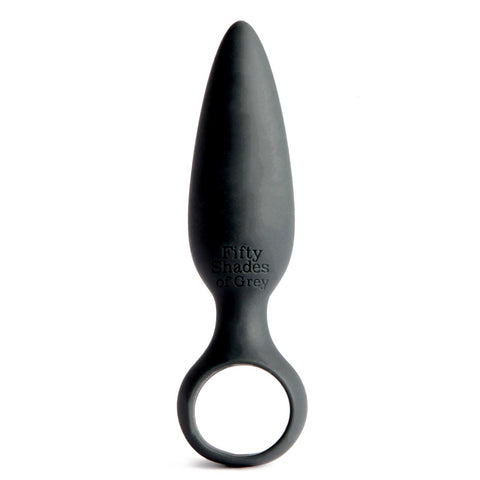Fifty Shades of Grey Something Forbidden – Beginner Silicone Butt Plug with Finger Loop > Anal Range > Butt Plugs