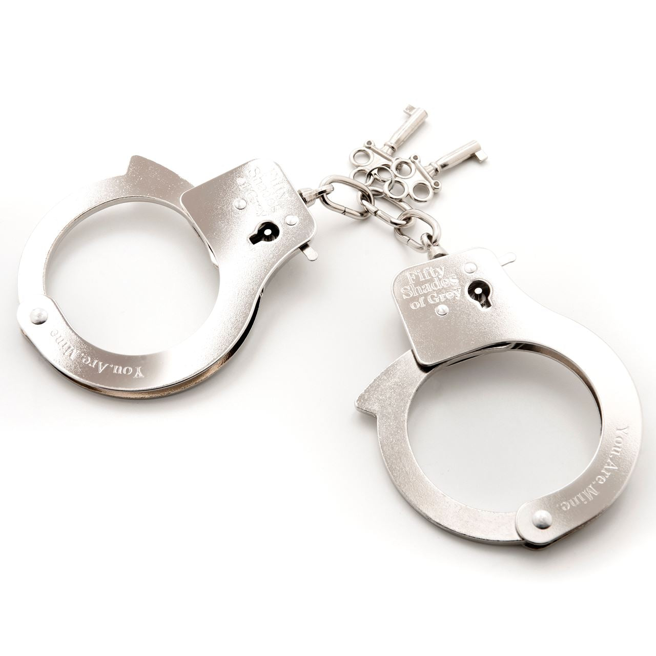 Fifty Shades of Grey You Are Mine Metal Handcuffs – Metal Restraint Handcuffs > Bondage Gear > Handcuffs