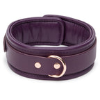 Fifty Shades Freed Cherished Collection Leather Collar and Chain Lead – Rose Gold Hardware Restraint Set > Bondage Gear > Collars & Leashes