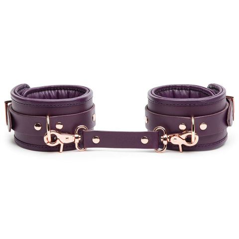 Fifty Shades Freed Cherished Collection Leather Ankle Cuffs with Rose-Gold Hardware Bondage Restraints > Bondage Gear > Restraints