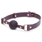 Fifty Shades Freed Cherished Collection Leather Ball Gag – Handcrafted Leather and Silicone Bondage Gag Default Title > Bondage Gear > Gags and Bits
