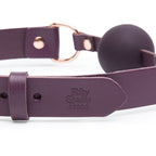 Fifty Shades Freed Cherished Collection Leather Ball Gag – Handcrafted Leather and Silicone Bondage Gag > Bondage Gear > Gags and Bits