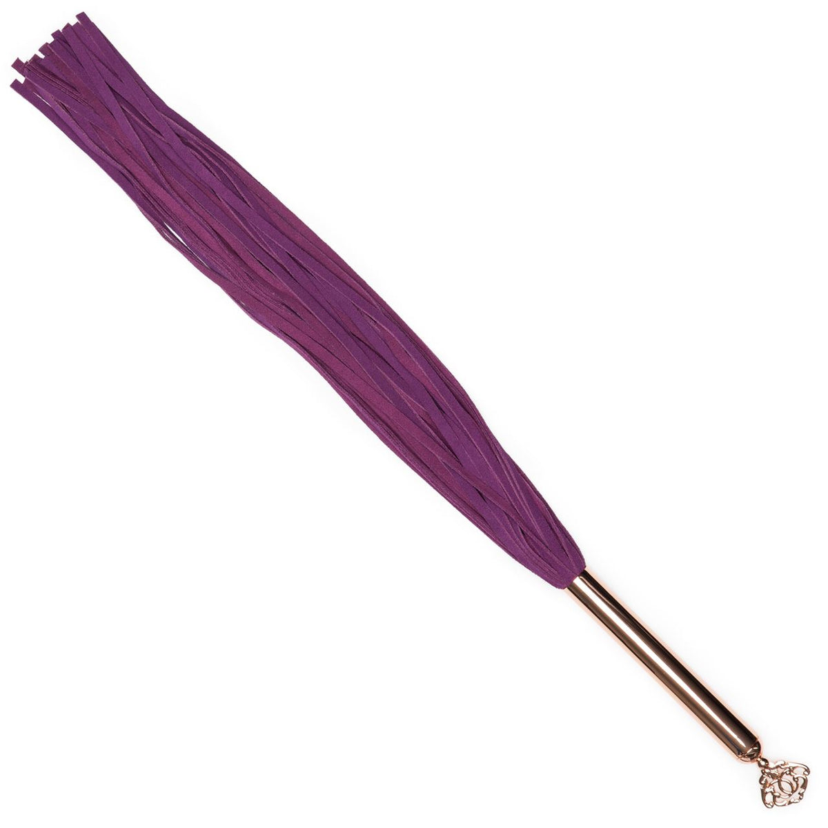 Fifty Shades Freed Cherished Collection Suede Flogger with Rose-Gold Metal Handle Bondage Toy > Bondage Gear > Whips & Floggers