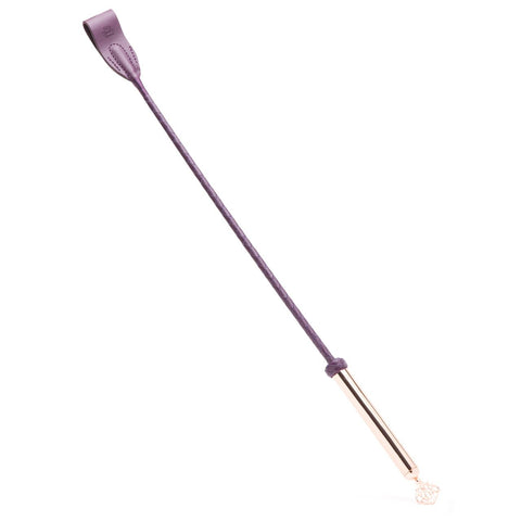 Fifty Shades Freed Cherished Collection Handcrafted Leather Riding Crop with Rose-Gold Handle > Bondage Gear > Crops