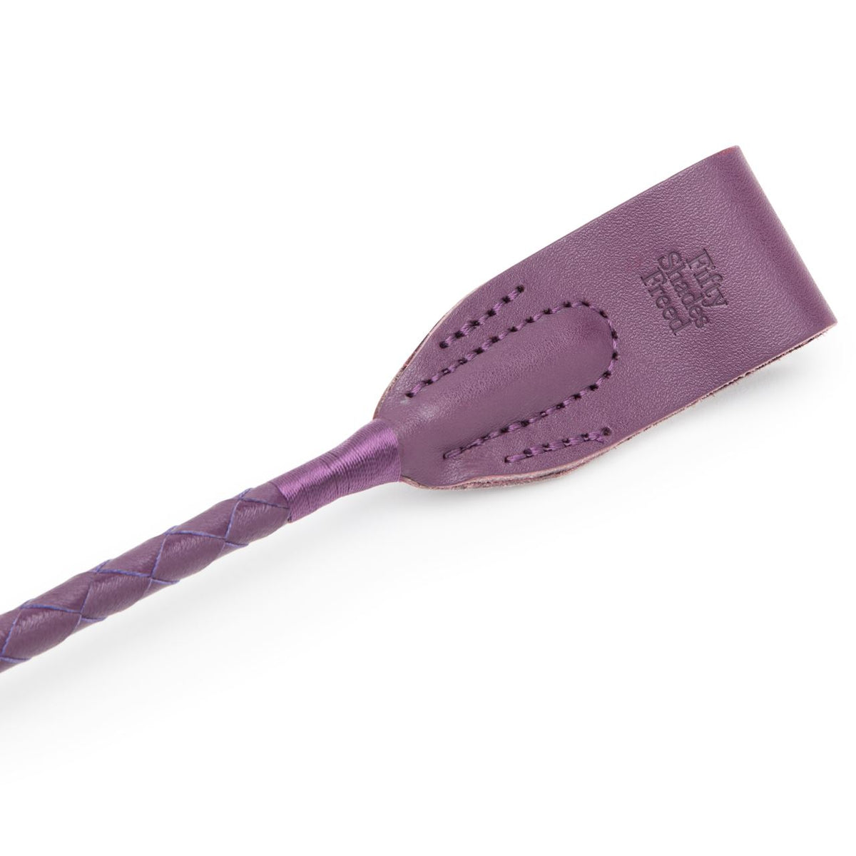 Fifty Shades Freed Cherished Collection Handcrafted Leather Riding Crop with Rose-Gold Handle > Bondage Gear > Crops