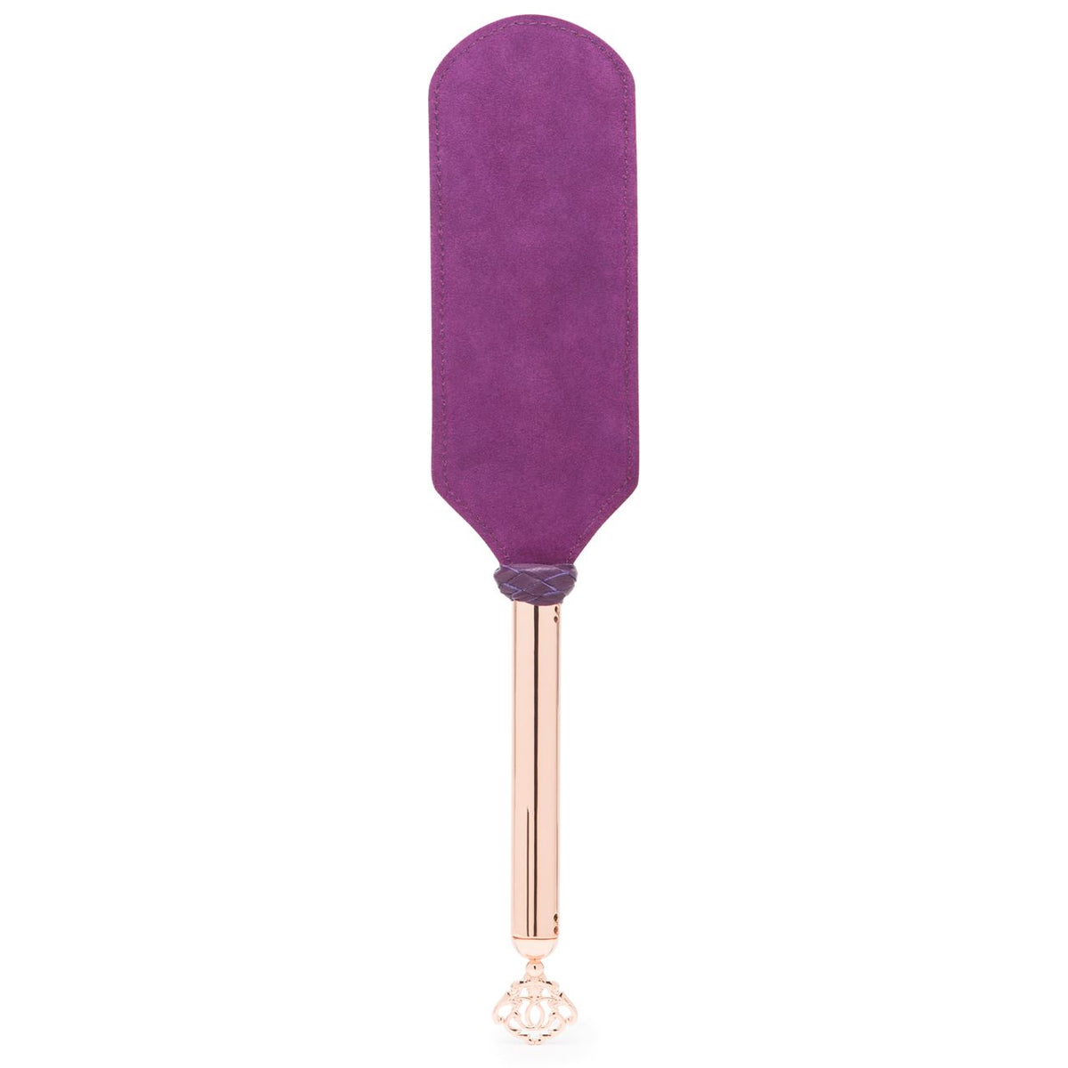 Fifty Shades Freed Cherished Collection Leather and Suede Paddle – Handcrafted Spanking Paddle with Metal Handle > Bondage Gear > Paddles
