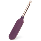 Fifty Shades Freed Cherished Collection Leather and Suede Paddle – Handcrafted Spanking Paddle with Metal Handle > Bondage Gear > Paddles