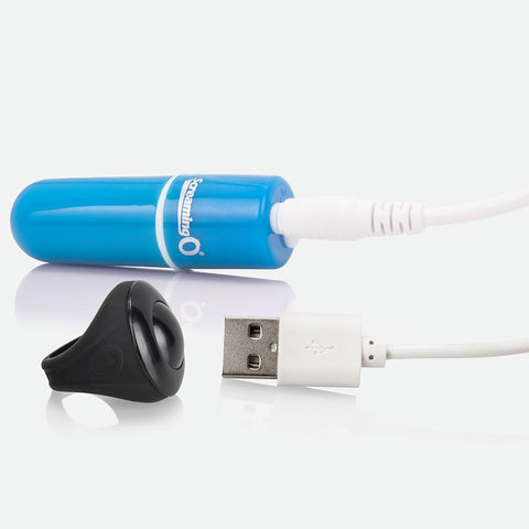 Screaming O Charged Vooom Remote-Controlled Rechargeable Bullet Vibrator with 10 Functions > Sex Toys For Ladies > Clitoral Vibrators and Stimulators
