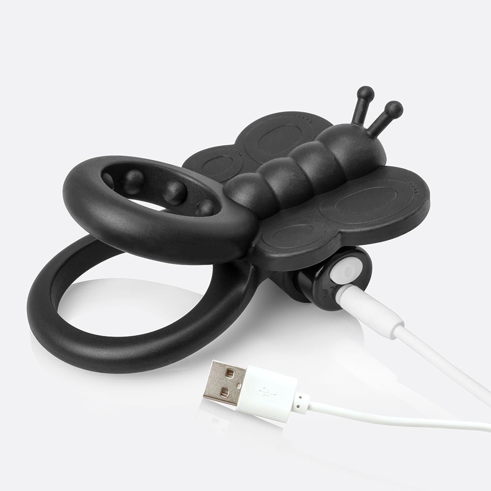 Screaming O Charged Monarch Wearable Butterfly Vibe – Dual-Ring Design Vibrator Default Title > Cock Ring > Vibrating