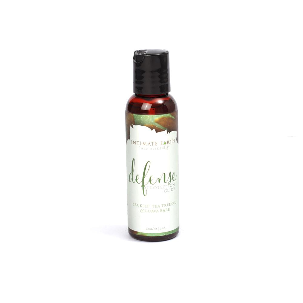 Intimate Earth Defense Water-Based Formula with Carrageenan, Tea Tree Oil, and Guava Bark 60ml Liquid > Lube > Water Based