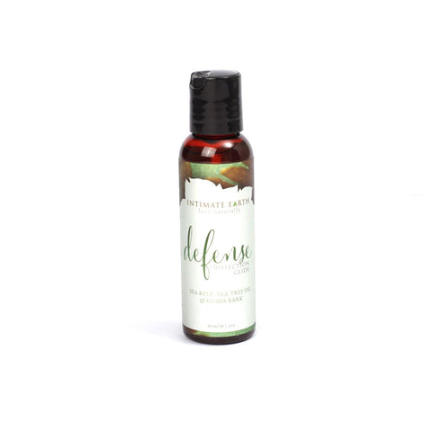 Intimate Earth Defense Water-Based Formula with Carrageenan, Tea Tree Oil, and Guava Bark 60ml Liquid > Lube > Water Based
