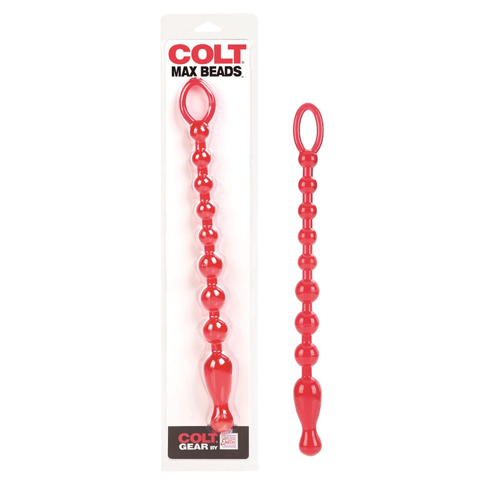 Colt Max Beads – Flexible Durable Graduated Anal Beads Made of TPR Default Title > Anal Range > Anal Beads